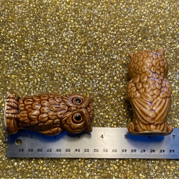 Vintage Owl Salt & Pepper Shakers - Picture 12 of 12